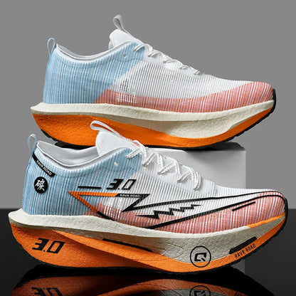 Sneakers da uomo in mesh comfort, scarpe da tennis 2025, running da uomo con piastra in carbonio 3.0, ammortizzazione per sport, allenamento e jogging