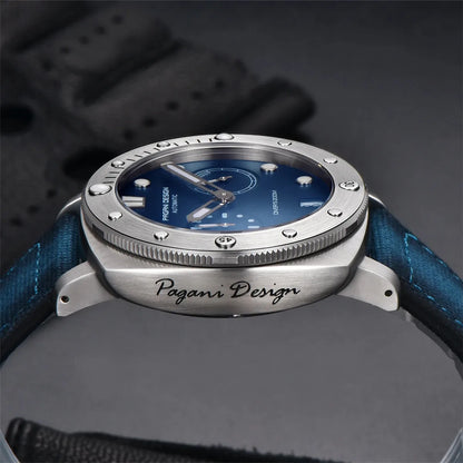 PAGANI DESIGN Men Mechanical Watch Luxury Sapphire Glass Luminous Automatic Watch 200M Waterproof Stainless Steel Watch For Men