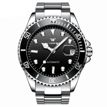 BINBOND mechanikus karórák férfiaknak: luxus, világító, vízálló, automata, tourbillon, csontvázszerkezetű
