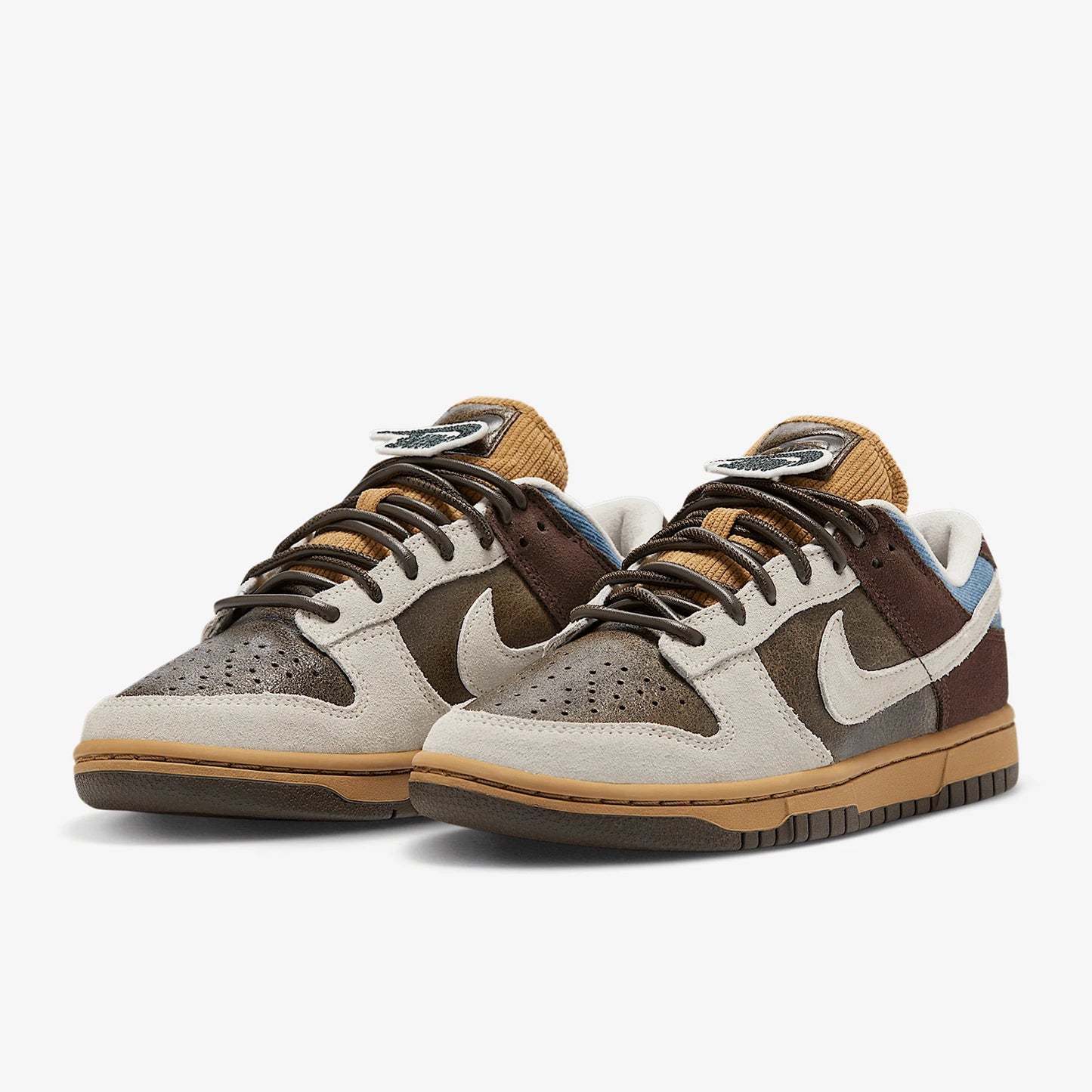 Nike Dunk Low da donna originali, leggere, rétro, casual, resistenti all’usura, scarpe da skate HQ3459-212