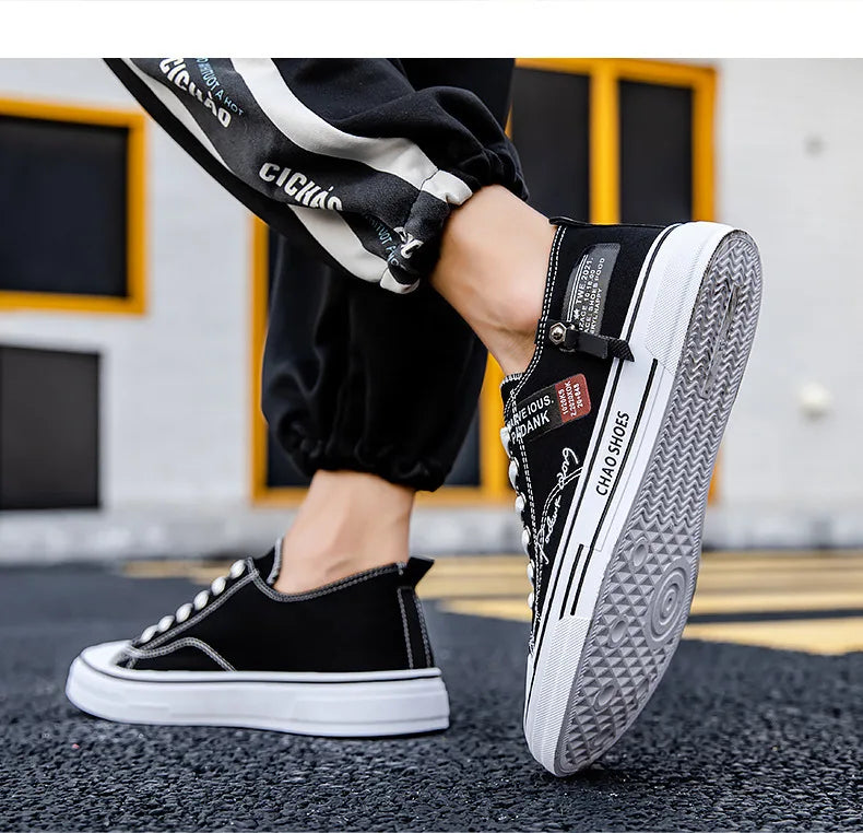 2025 été hommes toile baskets basses décontracté respirant chaussures pour adolescent à la mode léger jeunesse Streetwear confort chaussures