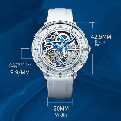 Luxury Brand Mens Automatic Watches Pagani Design Transparent Mechanical Watch For Men Sport Mechanical Skeleton Wristwatch Relo