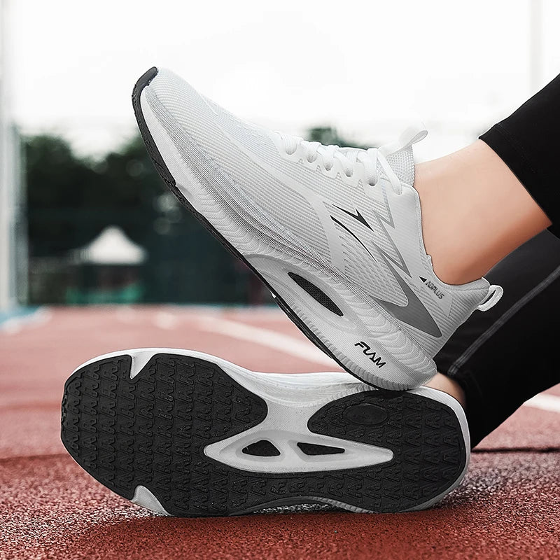 Zapatillas de running modernas para hombre y mujer, calzado deportivo casual cómodo y transpirable, zapatillas juveniles para deportes al aire libre y caminar