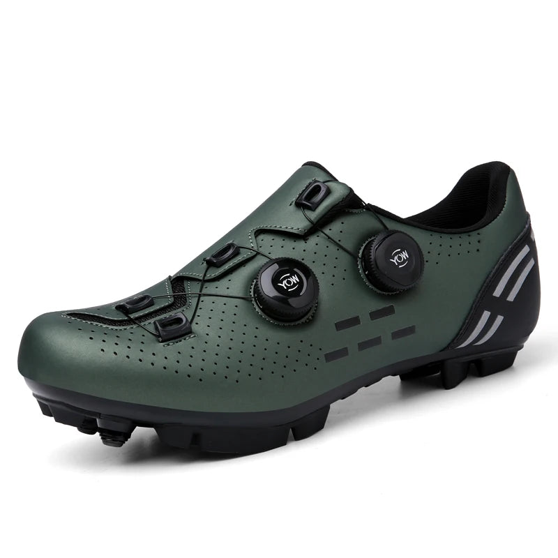 Sapatos de Ciclismo de Alta Qualidade para Homem SPD Autoencaixe Estrada Bicicleta Desporto Sapatos de Ciclismo MTB de Montanha Antiderrapantes para Mulher 36-47