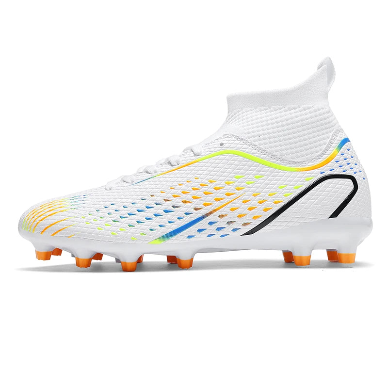 New Men's Soccer Shoes Professional Football Boots Turf Futsal Match Grass Unisex Outdoor Training Soccer Cleats Non-Slip Breathable