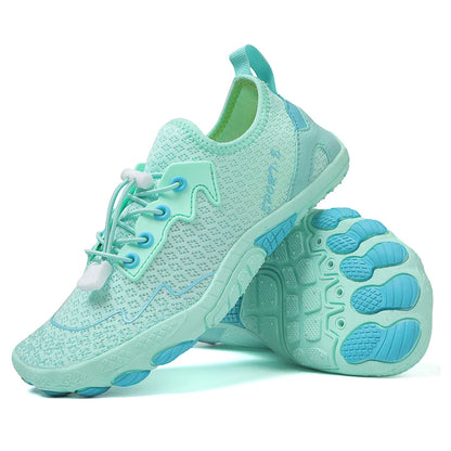 New Barefoot Wading Shoes Men Women Mesh Quick-Drying Beach Shoes Outdoor Non-Slip Swimming Shoes Unisex Water Sports Shoes