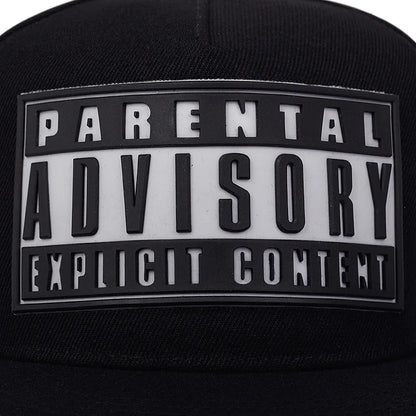 Flat Bill Visor Trendy Patch Snapback-kasket Hip Hop Color Block Baseballkasket Unisex Letvægts solbeskyttelse Dad Hats til kvinder og mænd
