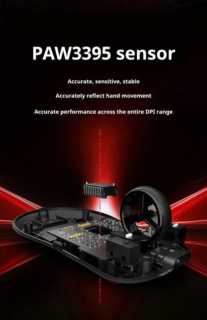 Mouse wireless ultraleggero originale FGG Madlions Mad G Pro Max 8K HZ dual-mode a bassa latenza PAW3395, accessori e regali per gamer
