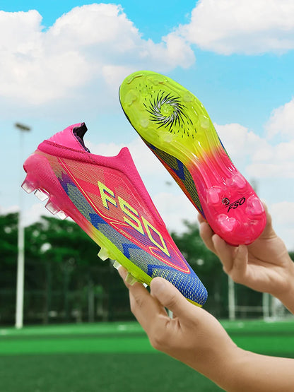 Men's Football Boots New Society Grass Tennis Adult Breathable Ultralight Outdoor Sports Male Soccer Shoes Sneakers Football Shoes