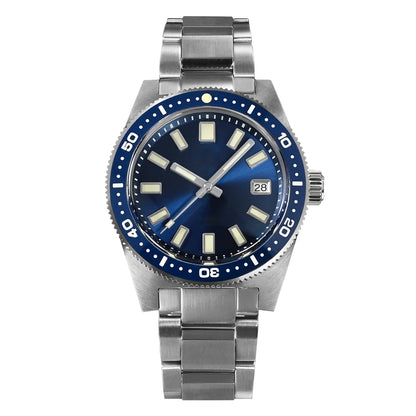 San Martin Official 41mm 62mas V4 Diver Men Watch NH35 Automatic Mechanical Watch Sapphire Glass 200m Waterproof Luminous SN0007