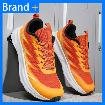 Men's Sports Shoes Wide Last Comfortable Breathable Mesh Outdoor Fitness Shoes 2026 New Fashion Versatile Commuting Sports Shoes