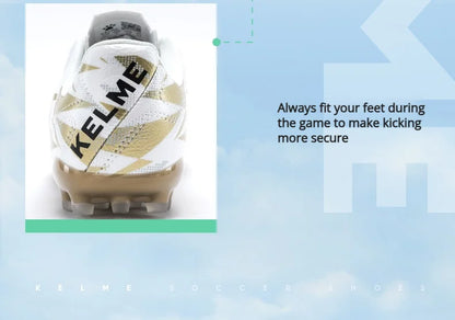 Scarpe da calcio Kelme da uomo MG, scarpe da calcio junior con tacchetti corti, scarpe professionali per competizione e allenamento, scarpe da calcio per ragazze