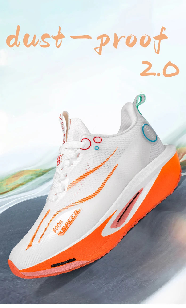 Carbon Plate Running Shoes Men Women Professional Marathon Racing Sneakers Breathable Lightweight Road Running Training Shoes
