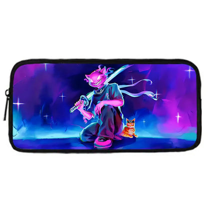 Mochilas Infantis com Design de Jogo Popular, Saco de Almoço e Estojo, Mochilas Escolares de Grande Capacidade para Alunos, Rapaz e Rapariga, Melhor Presente F-FortniteS