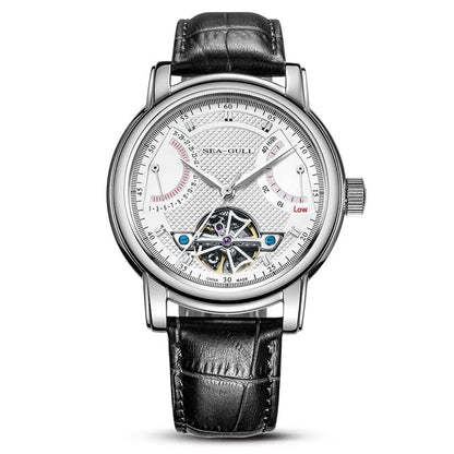 NEW Men's Automatic Mechanical Wristwatch Seagull ST25 Movement Fashion Man Hollow Flywhee Casual Business Watch 819.624