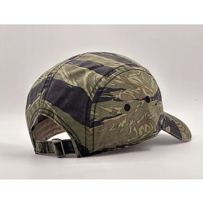 Workwear Style Camo Short Brim Baseball Cap for Men Women, Trendy Unisex Outdoor Sun Protection Peak Hat