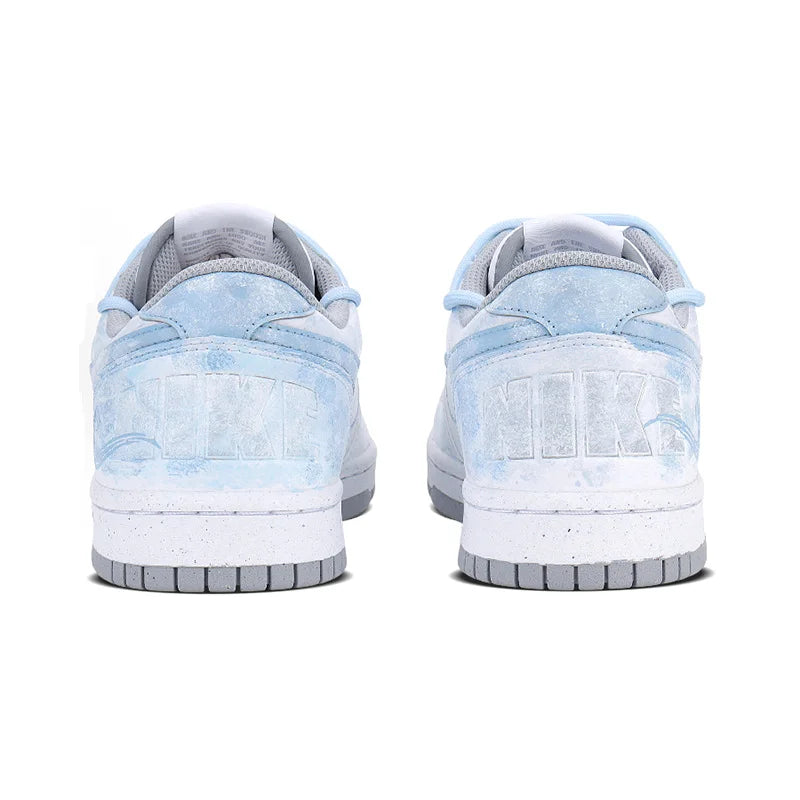 Custom Sneakers Nike Dunk "Fog Hidden Auspicious Clouds" High-Street Retro Chinese Ink Wash Style Low-Top Shoes For Unisex