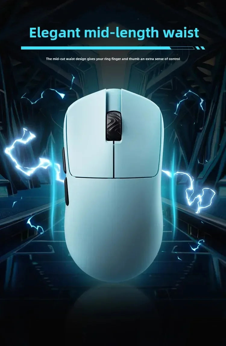 SCYROX V6 Non-Porous Wireless Mouse Esports 40g 750IPS with 8K Receiver Fast Response 3950 High Quality 8KHz Gaming Mouse