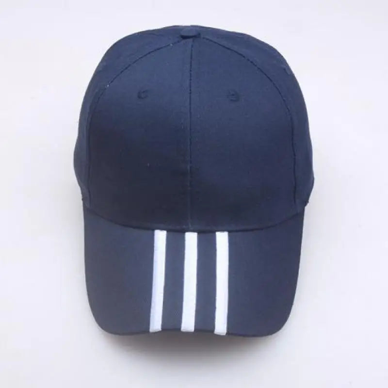 Baseballkasketter til mænd Casual bomuldsbroderede stribede snapback-hiphop-kasketter til kvinder Udendørs sportskasketter til mænd Gorras