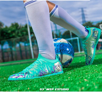 Zapatillas de fútbol profesionales para hombre y mujer de alta calidad, botas de fútbol de moda para hombre, talla grande 46, zapatillas de fútbol sala, deportivas para hombre