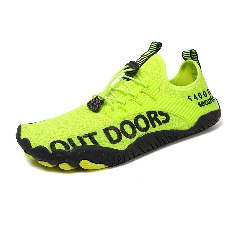 Men's Water Sports Shoes, Quick-Dry, Non-Slip Five-Finger Shoes, Outdoor Wading Swimming Barefoot Aqua Shoes, Lightweight Sneakers