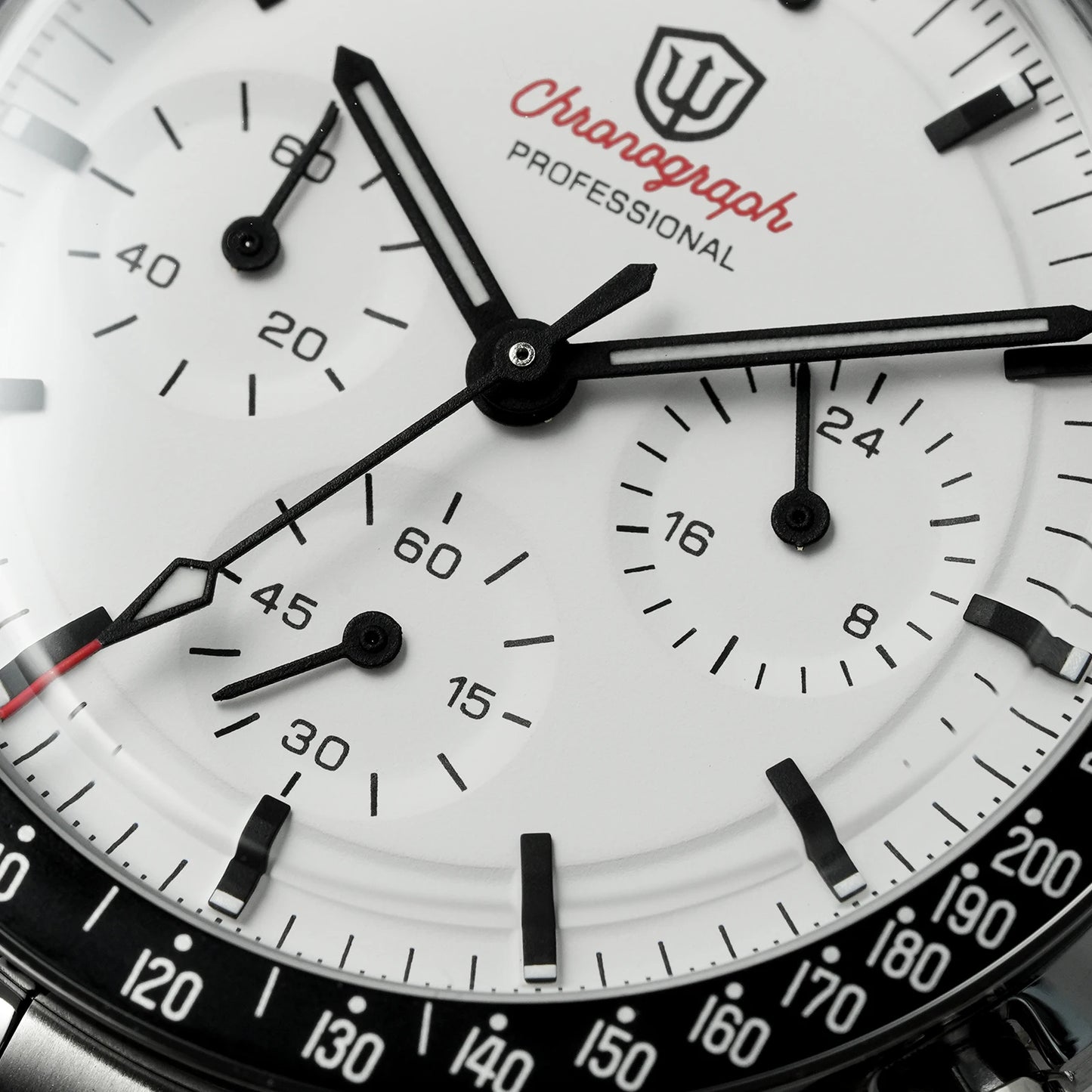 Relógio Masculino Watchdives New Wd1863 Quartz VK63 Chronograph, Safira Abaulada, Impermeável, 39Mm, Aço, Marca Premium, Luxo Business