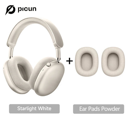 Auriculares inalámbricos Picun F8MAX ANC con cancelación activa de ruido híbrida de 59dB, audio espacial, Bluetooth 6.0, diseño over-ear y hasta 180H