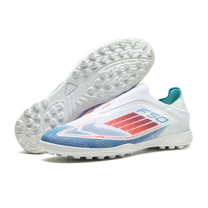 New Men's Football Boots Comfortable Soccer Shoes Match Training Boys Non-Slip Long Spikes Breathable Adult Cleats Outdoor Sport
