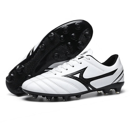 New Arrival Main Push Soccer Cleats with Long Broken Studs, Outdoor Sports Football Shoes
