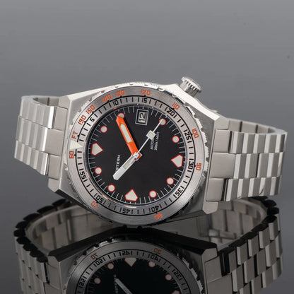 SEESTERN SUB600T V3 Men's Watch Automatic Diving Sapphire Wristwatch NH35 Movement Ceramic Bezel Luminous Date Jubilee Waterproof