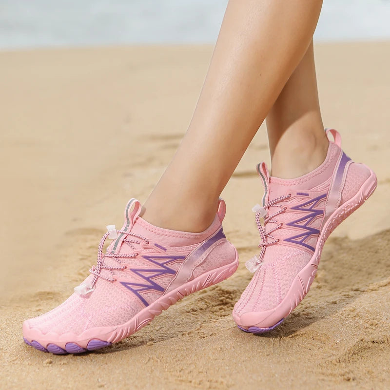 Women's Water Shoes Barefoot Shoes Men's Aqua Swimming Shoes Quick Dry Footwear for Beach Gym