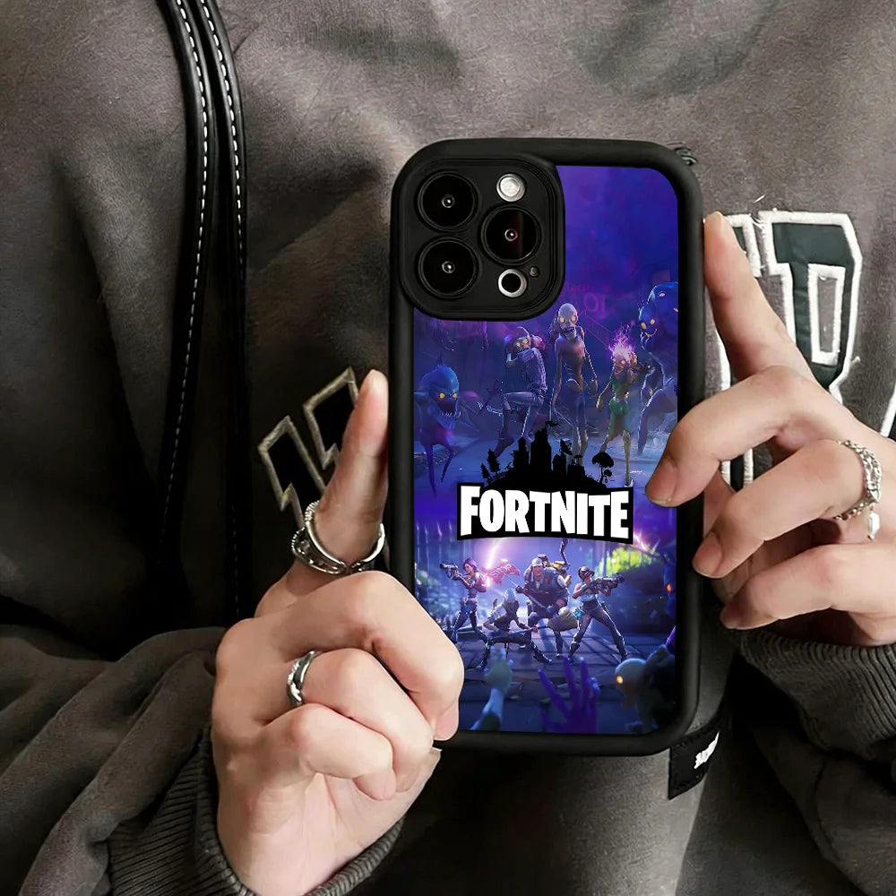 Game Fortnite Phone Case For Samsung Galaxy A17 A07 A06 A26 A16 A06 A35 A55 A25 A05s A15 A54 A34 A36 A24 4G 5G Soft Back Cover