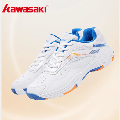 Kawasaki Men’s Badminton Shoes Professional Sports Shoes for Women Breathable Indoor Court Sneakers K-086