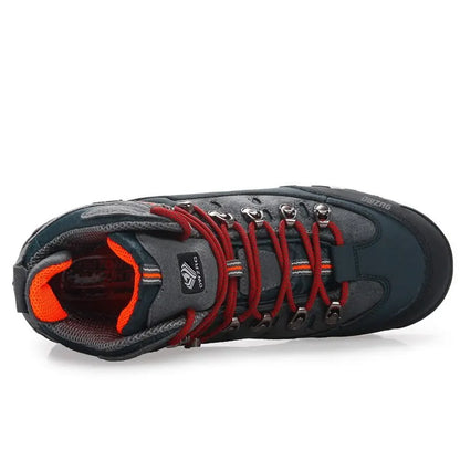 Sapatos de caminhada para homem, ténis outdoor de escalada em montanha, botas de neve casuais de alta qualidade para homem