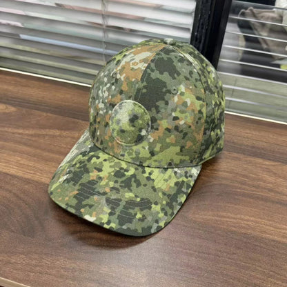 M19 NFP – vícebarevná kšiltovka s kamuflážním vzorem Flecktran pro muže, outdoorová čepice, zelená