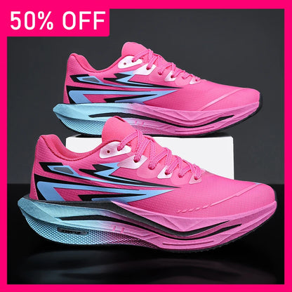 Zapatillas deportivas unisex de moda con cordones, amortiguación, antideslizantes y con rebote, calzado de entrenamiento para running, nuevas zapatillas fitness para exterior 2026