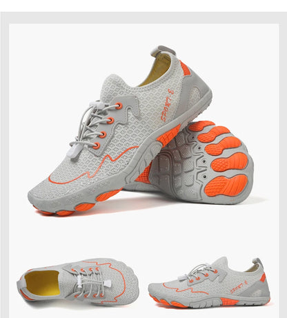 New Barefoot Wading Shoes Men Women Mesh Quick-Drying Beach Shoes Outdoor Non-Slip Swimming Shoes Unisex Water Sports Shoes