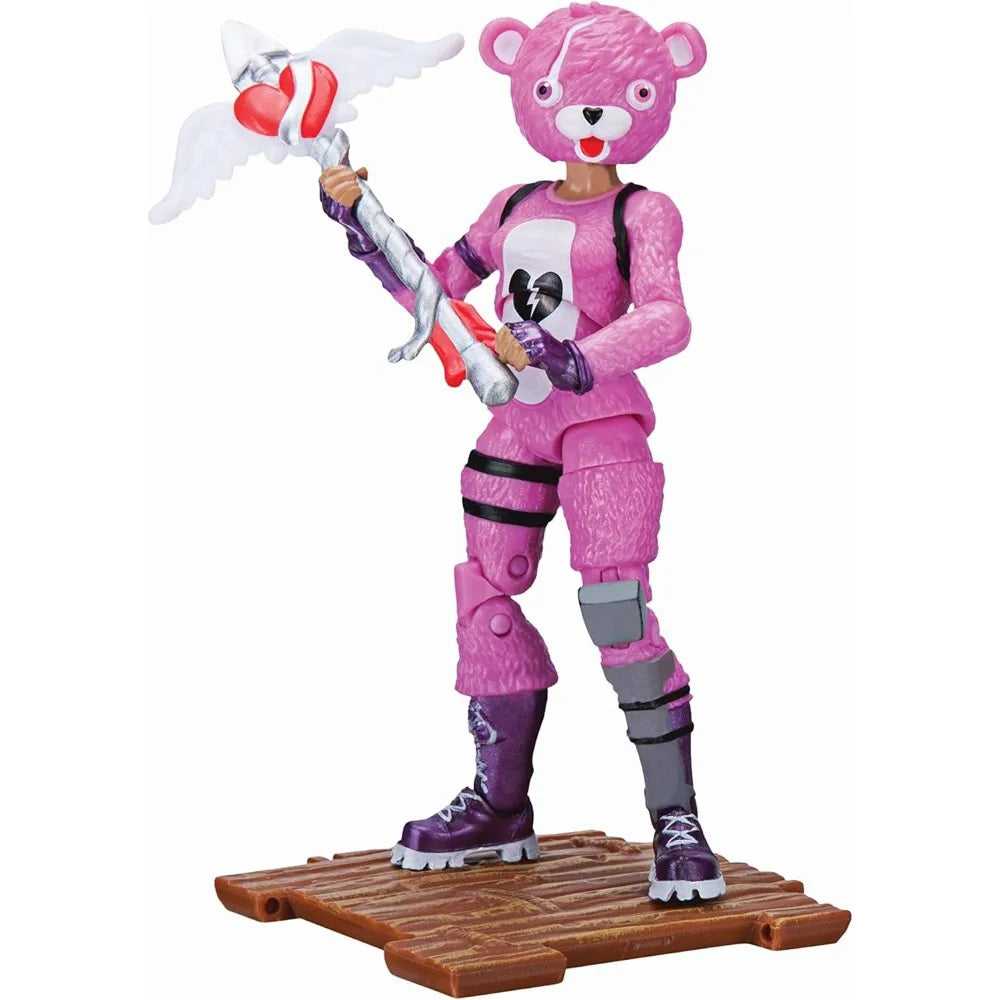 Conjunto de 8 Figuras Fortnite Anime em PVC — Bonecos Trooper Colecionáveis para Fãs, Crianças, Aniversário e Natal
