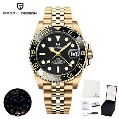 New PAGANI DESIGN Top Luxury Watch 8215 Sports Mechanical Automatic Watch Waterproof Stainless Steel Sapphire Watches for Man