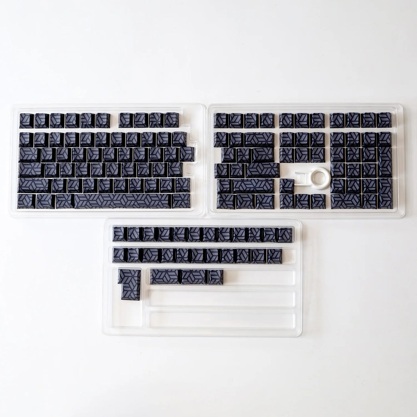 KYOMOT 135 Keys PBT Side Print Keycap Double Shot Cherry Profile Shine Through Keycaps for MX Switch Games Mechanical Keyboard