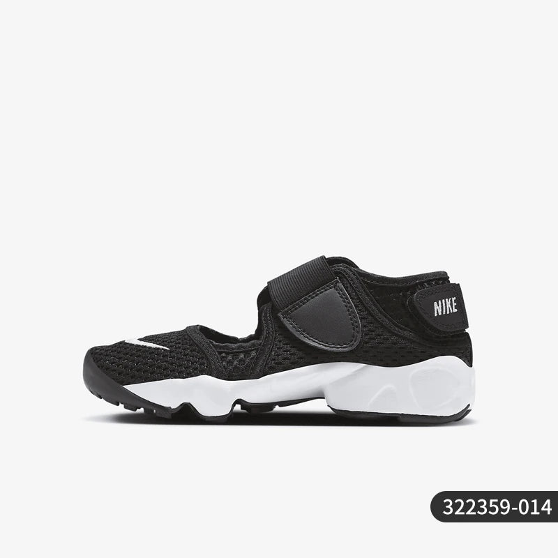 Originální sportovní a volnočasové sandály Nike Air Rift pro větší děti, prodyšné, ze síťoviny, 322359-014