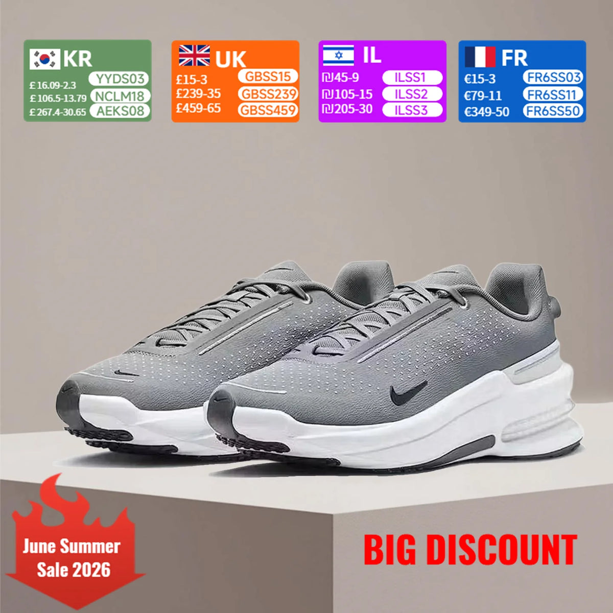 Nike Air Max gepolsterte Komfort-Laufschuhe mit Stoßdämpfung, Rutschfestigkeit und Langlebigkeit IB2746-010