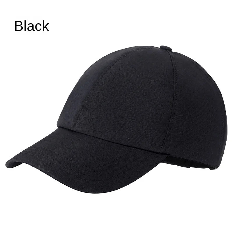 Wasserdichte Herren-Golf-Baseballkappe, winddicht, atmungsaktiv, UPF50+, Outdoor-Kappen für Damen, Sport, verstellbarer Regenhut