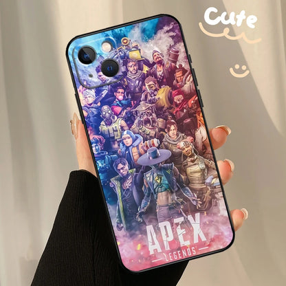 Apex Legends Phone Case For iPhone 13 11 12 14 15 16 Pro Max XS X XR 13 12 Mini Plus  Coque