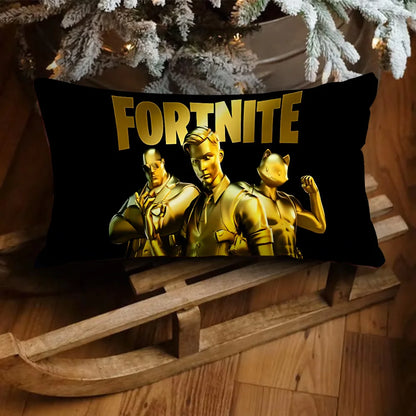 Game Fortnite Luxury Double-sided Printed Rectangle Pillowcase Bedside Pillowcase Sofa Cushion Cover Room Home Decoration