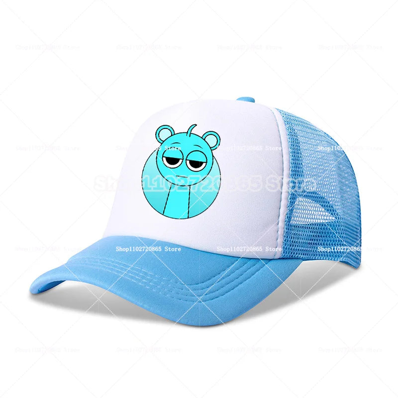 Cappellino da baseball Sprunkis: semplice, alla moda, sportivo, casual, copricapo popolare, cappellini con personaggi anime, cappellino estivo per proteggersi dal sole, regalo di compleanno