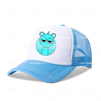 Cappellino da baseball Sprunkis: semplice, alla moda, sportivo, casual, copricapo popolare, cappellini con personaggi anime, cappellino estivo per proteggersi dal sole, regalo di compleanno