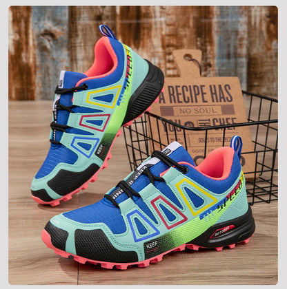Women’s Waterproof Hiking Shoes Outdoor Sports Shoes Women’s Walking Travel Sports Shoes Bicycle Sports Shoes Running Sports Shoes