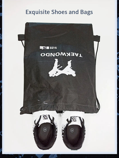 Taekwondo Shoes Breathable Wear-Resistant Kickboxing Kung Fu Professional Taekwondo Martial Arts Sneaker Shoes Kids to Adult