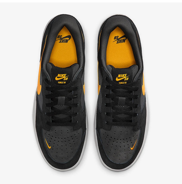 Nike Authentic SB Force 58 Sapatilhas leves, resistentes ao desgaste e de cano baixo para homem e mulher DV5477-009